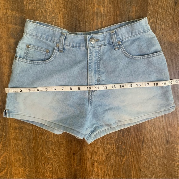 Vintage 90s Xhilaration high waisted jean shorts - Picture 8 of 12